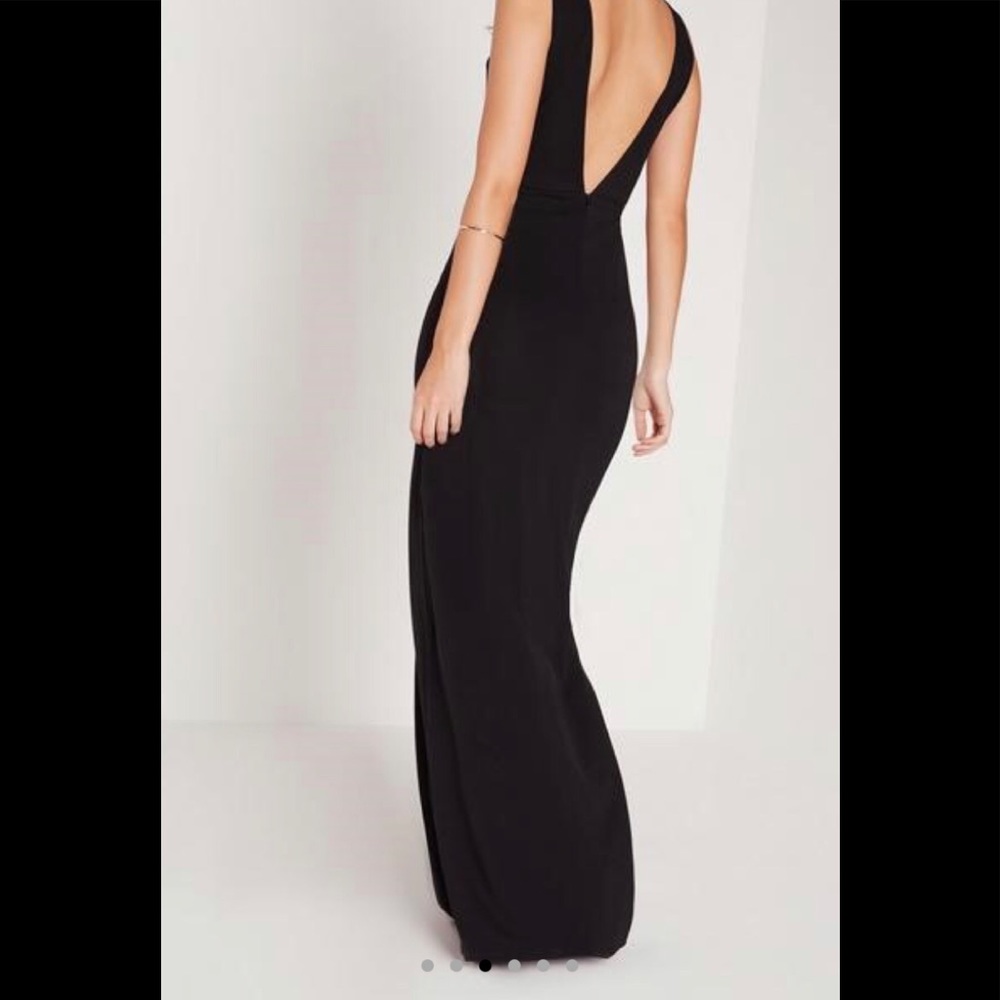 Black cocktail dress